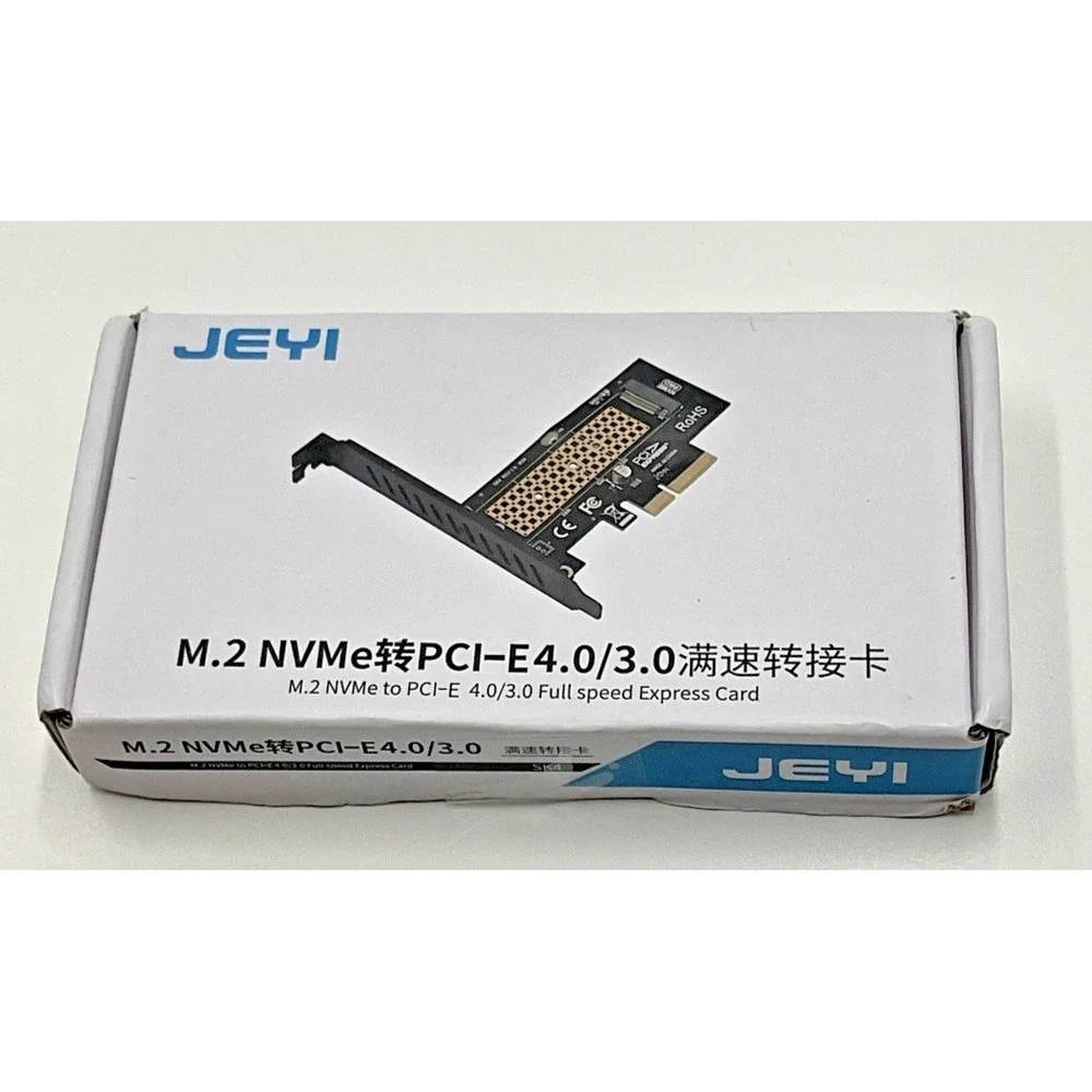 JEYI‎ SK4 M.2 NVMe to PCIe 4.0/3.0 Adapter Card
